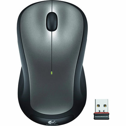 Logitech M310 Wireless Mouse: Optical 32.81 ft Range 2.4 GHz Silver - Keyboards & Mice