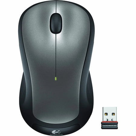 Logitech M310 Wireless Mouse: Optical 32.81 ft Range 2.4 GHz Silver - Keyboards & Mice