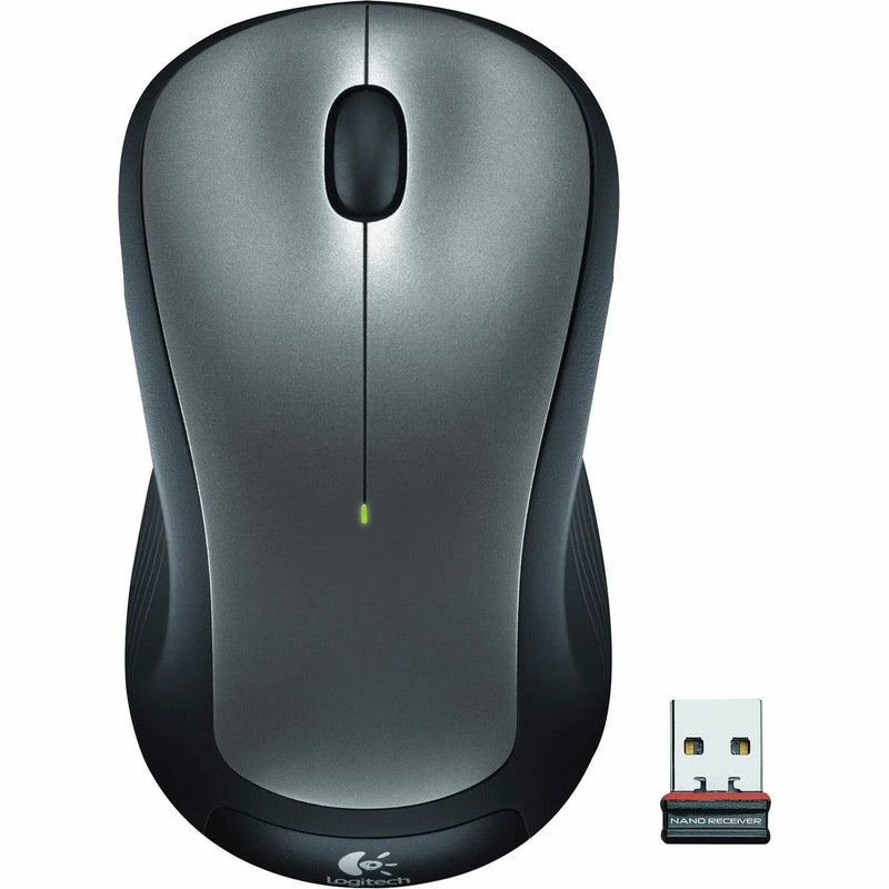Logitech M310 Wireless Mouse: Optical 32.81 ft Range 2.4 GHz Silver - Keyboards & Mice
