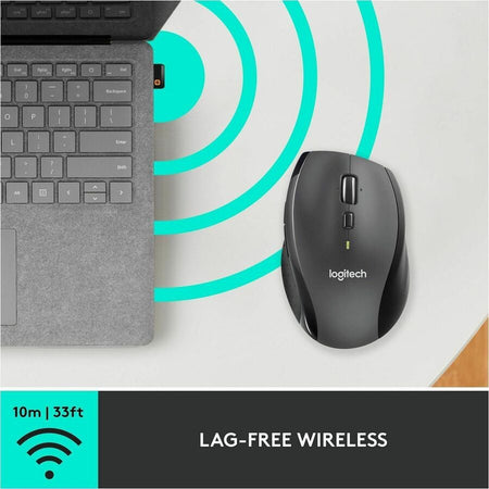 Logitech M705 Marathon Wireless Laser Mouse - Alternate-Image6
