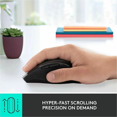 Logitech M705 Marathon Wireless Mouse: Laser 2.4 GHz Silver - Keyboards & Mice
