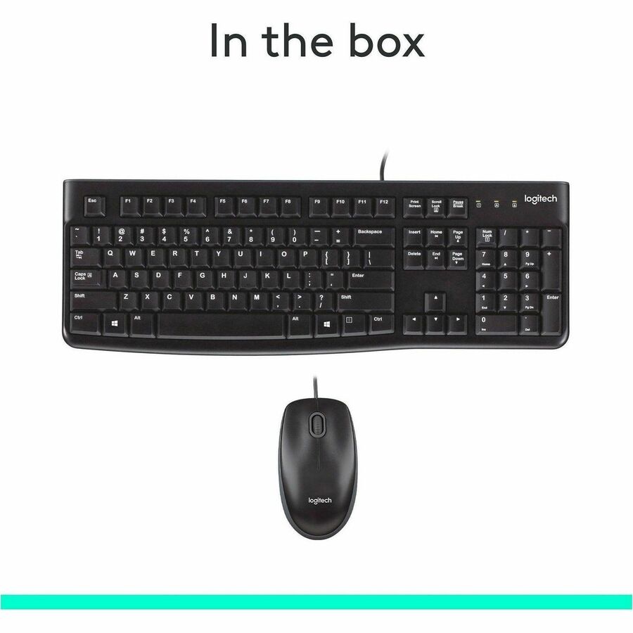 Logitech MK120 Desktop Corded Combo Set - Alternate-Image8