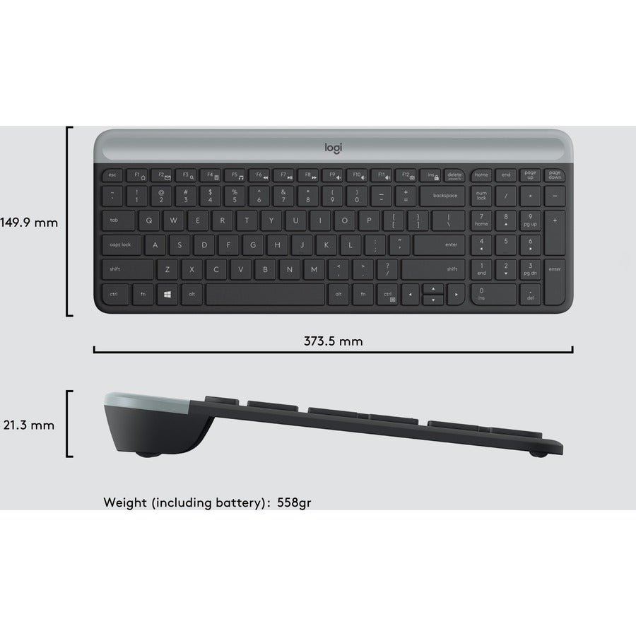 Logitech MK470 Slim Combo - Alternate-Image7