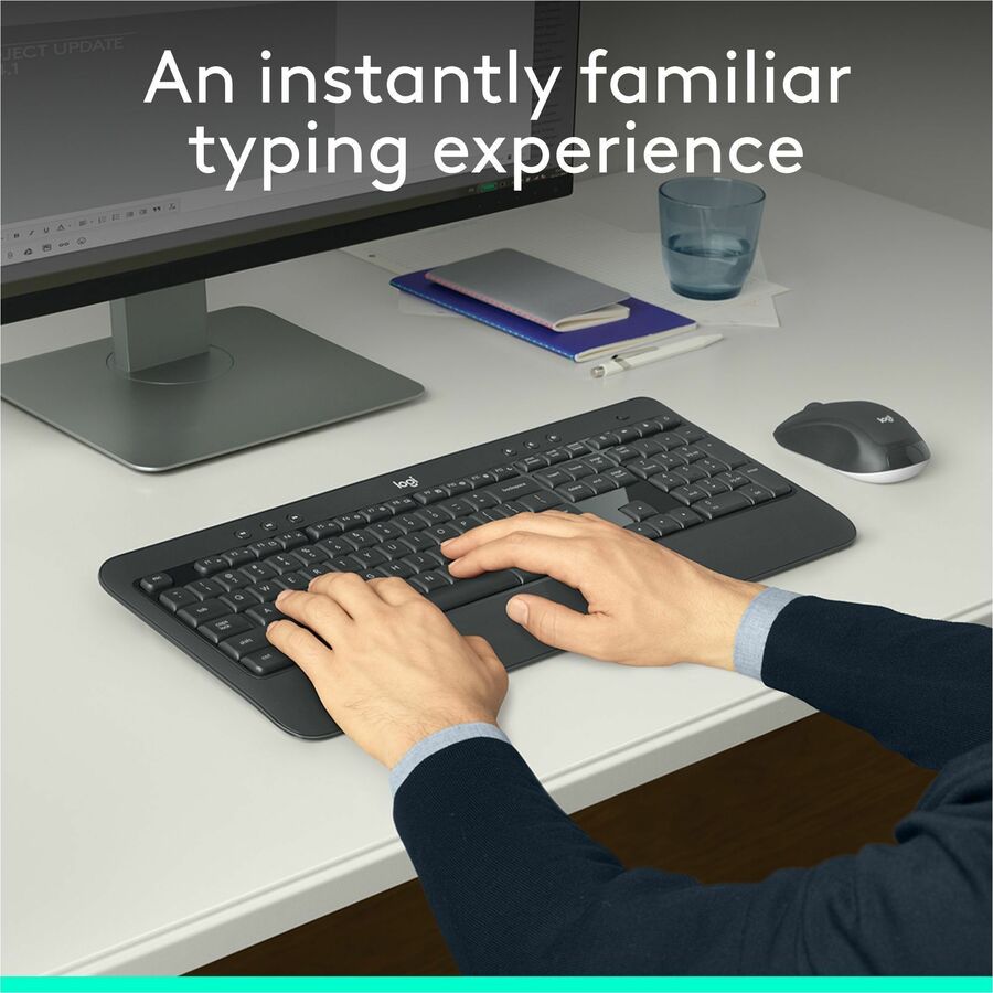 Logitech MK540 Wireless Keyboard Mouse Combo - Alternate-Image1
