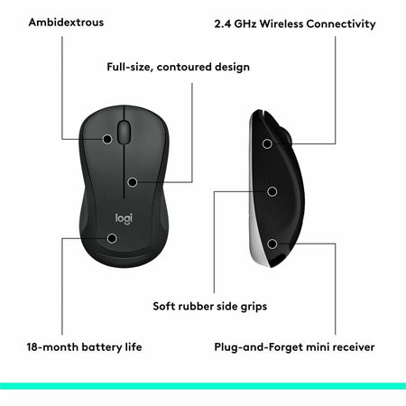Logitech MK540 Wireless Keyboard Mouse Combo - Alternate-Image7