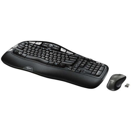 Logitech MK550 Wireless Ergonomic Wave Keyboard/Mouse Combo - Alternate-Image5