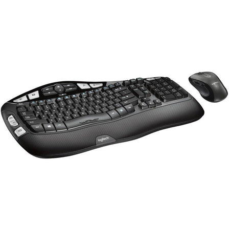 Logitech MK550 Wireless Ergonomic Wave Keyboard/Mouse Combo - Alternate-Image4
