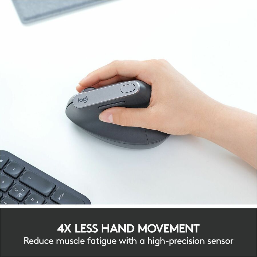 Logitech MX Vertical Advanced Ergonomic Mouse - Alternate-Image4