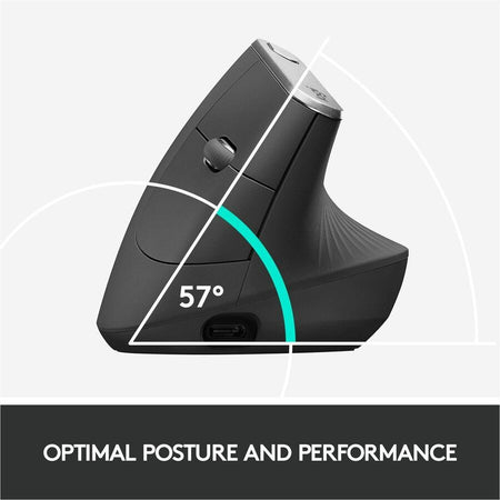 Logitech MX Vertical Advanced Ergonomic Mouse - Alternate-Image2