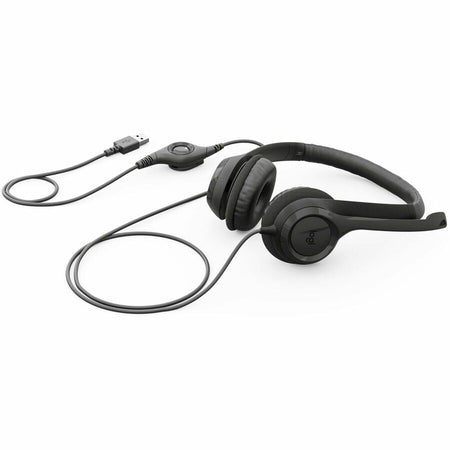 Logitech Padded H390 USB Headset - Bottom