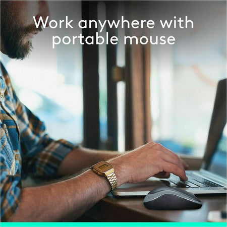 Logitech Plug-and-Play Wireless Mouse - Alternate-Image2