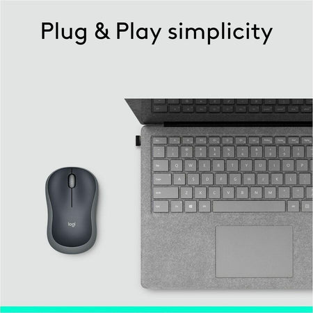 Logitech Plug-and-Play Wireless Mouse - Alternate-Image7