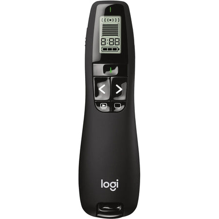 Logitech R800 Laser Presentation Remote - Visual Presenter LCD - 100 ft Range - Pointers