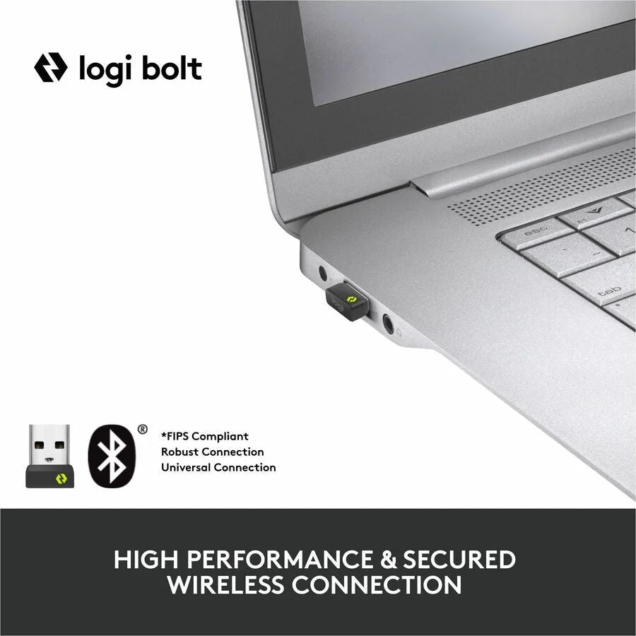 Logitech Signature M650L Mouse: Wireless Bluetooth/Radio - Graphite - 4000 dpi - Keyboards & Mice