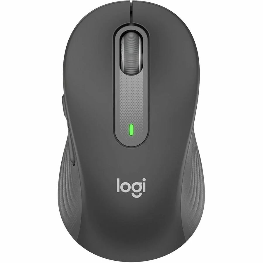 Logitech Signature M650L Mouse: Wireless Bluetooth/Radio - Graphite - 4000 dpi - Keyboards & Mice