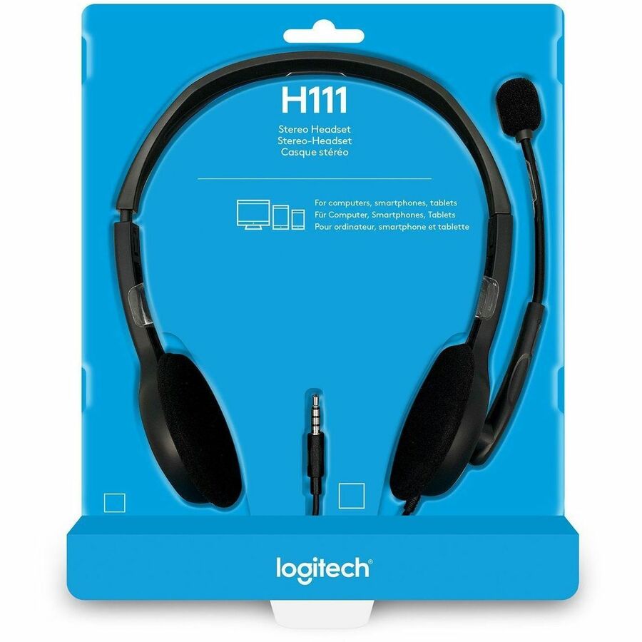 Logitech Stereo Headset H111 - Alternate-Image5