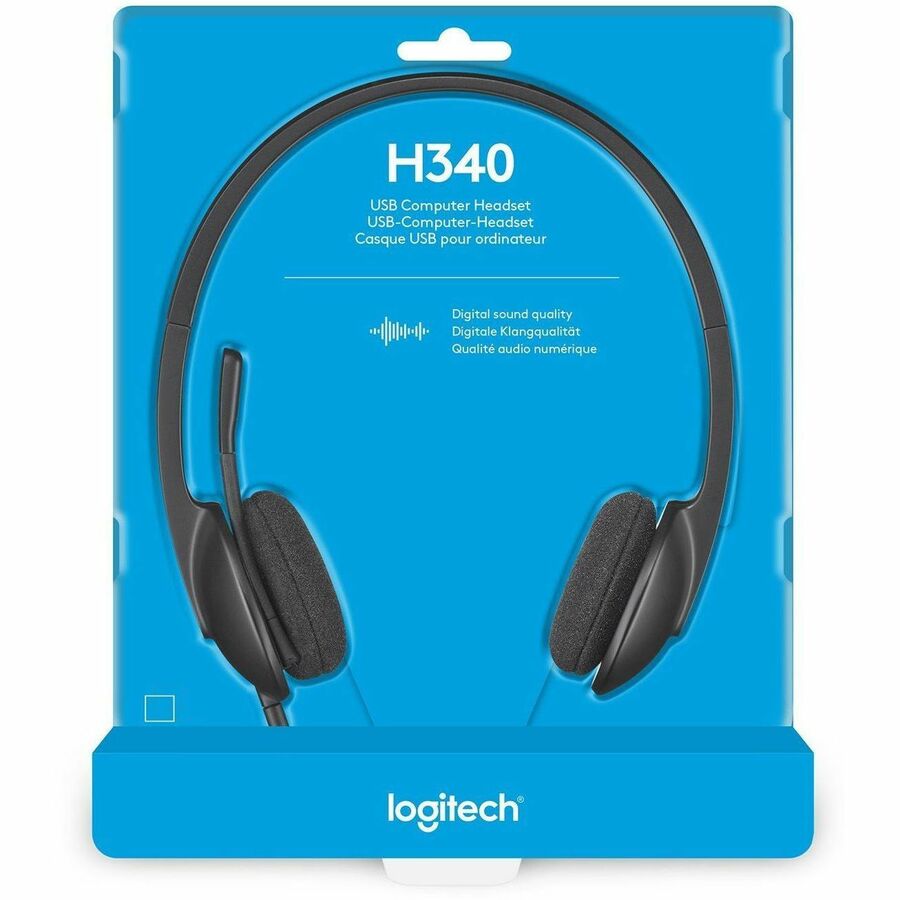 Logitech USB Headset H340 - Alternate-Image7