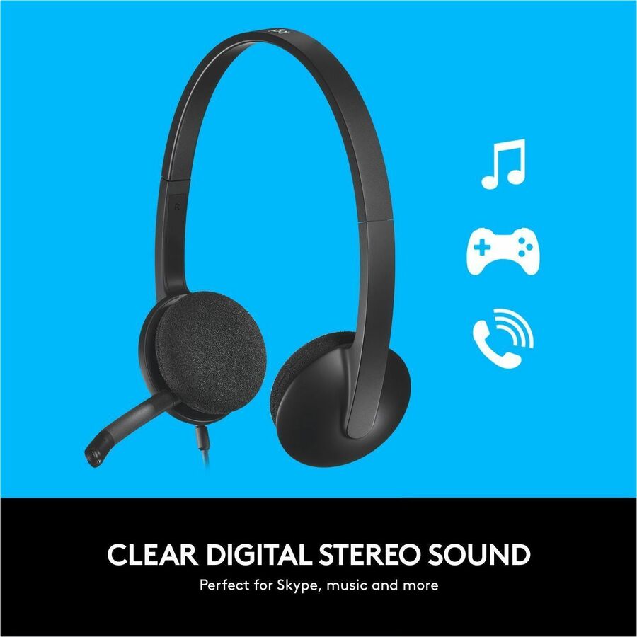 Logitech USB Headset H340 - Alternate-Image2