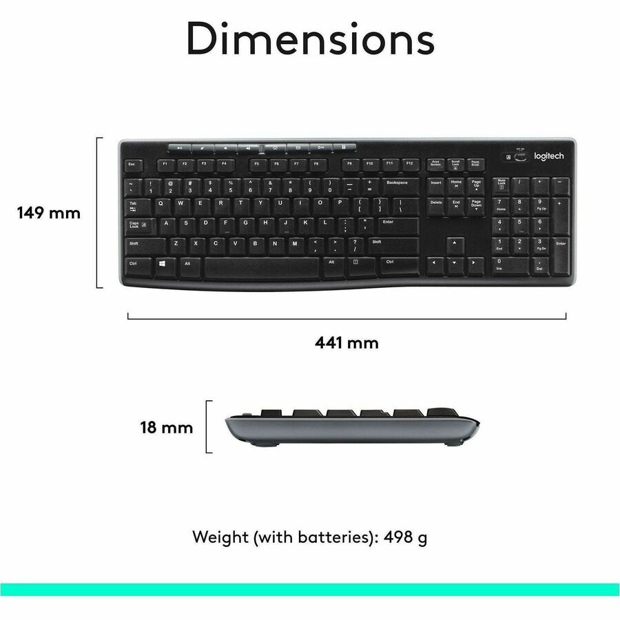 Logitech Wireless Combo MK270 - Alternate-Image8