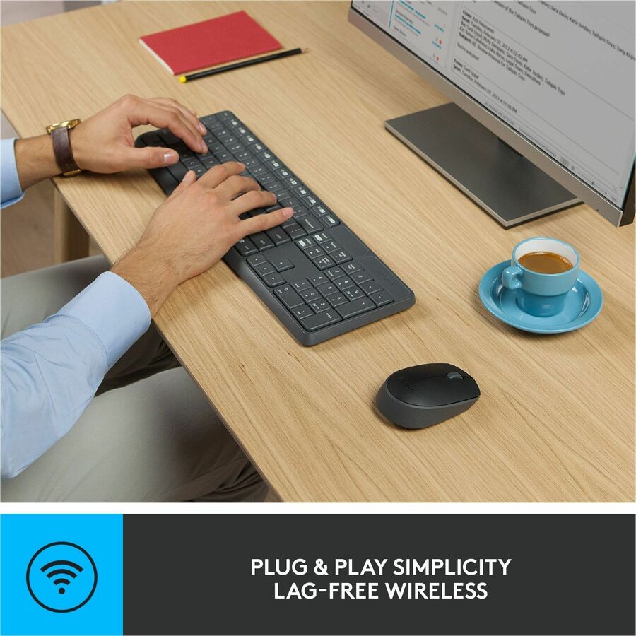 Logitech Wireless Keyboard and Mouse - Alternate-Image3