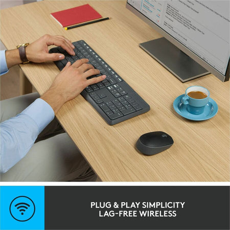 Logitech Wireless Keyboard and Mouse - Alternate-Image3