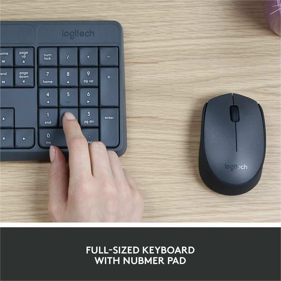 Logitech Wireless Keyboard and Mouse - Alternate-Image2