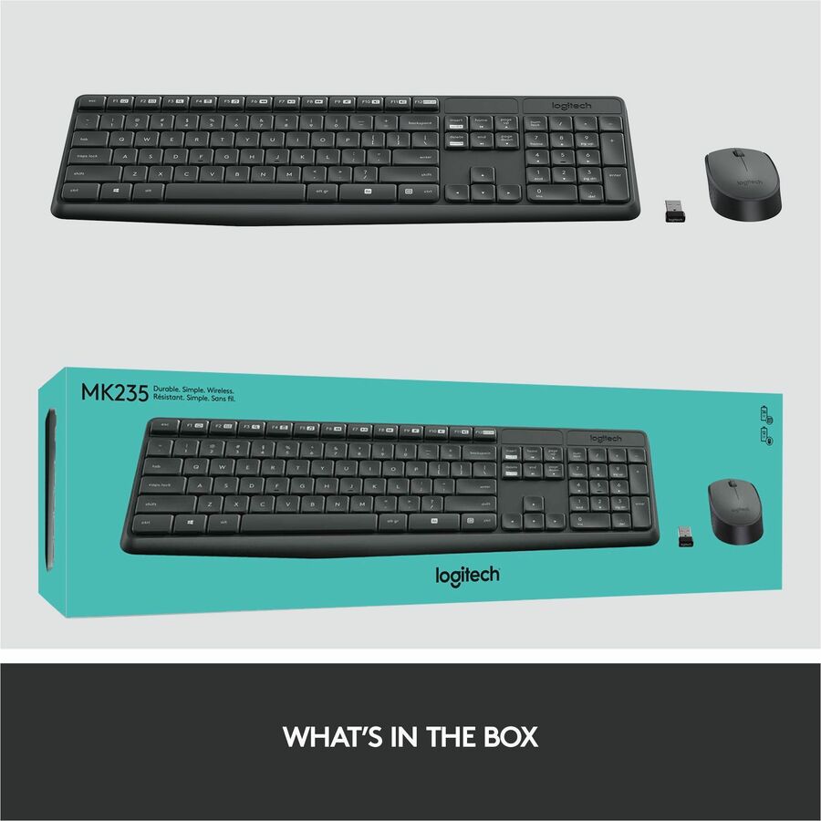 Logitech Wireless Keyboard and Mouse - Alternate-Image6