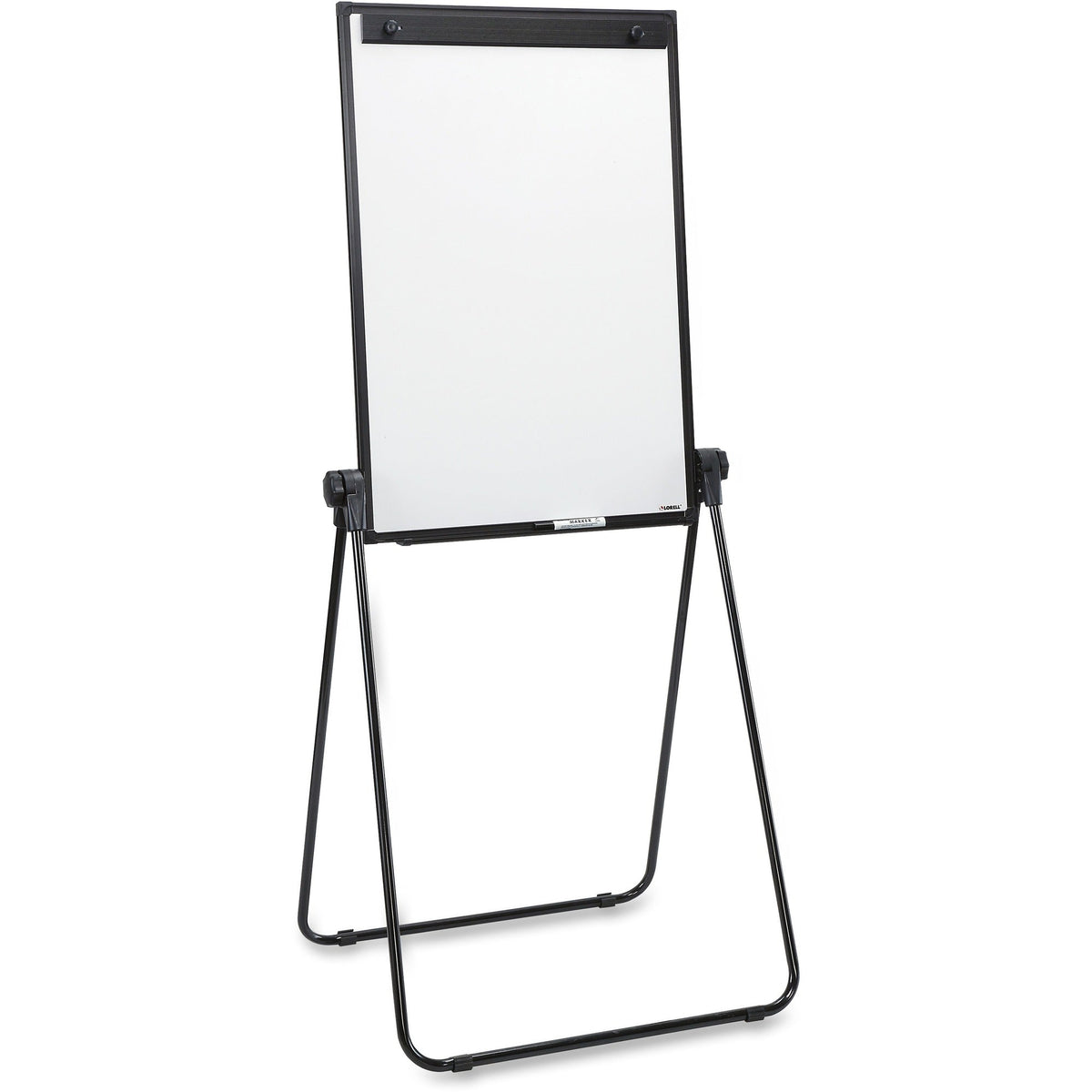 Lorell 2-sided Dry-Erase Easel with Flip-Chart Clip - 2000