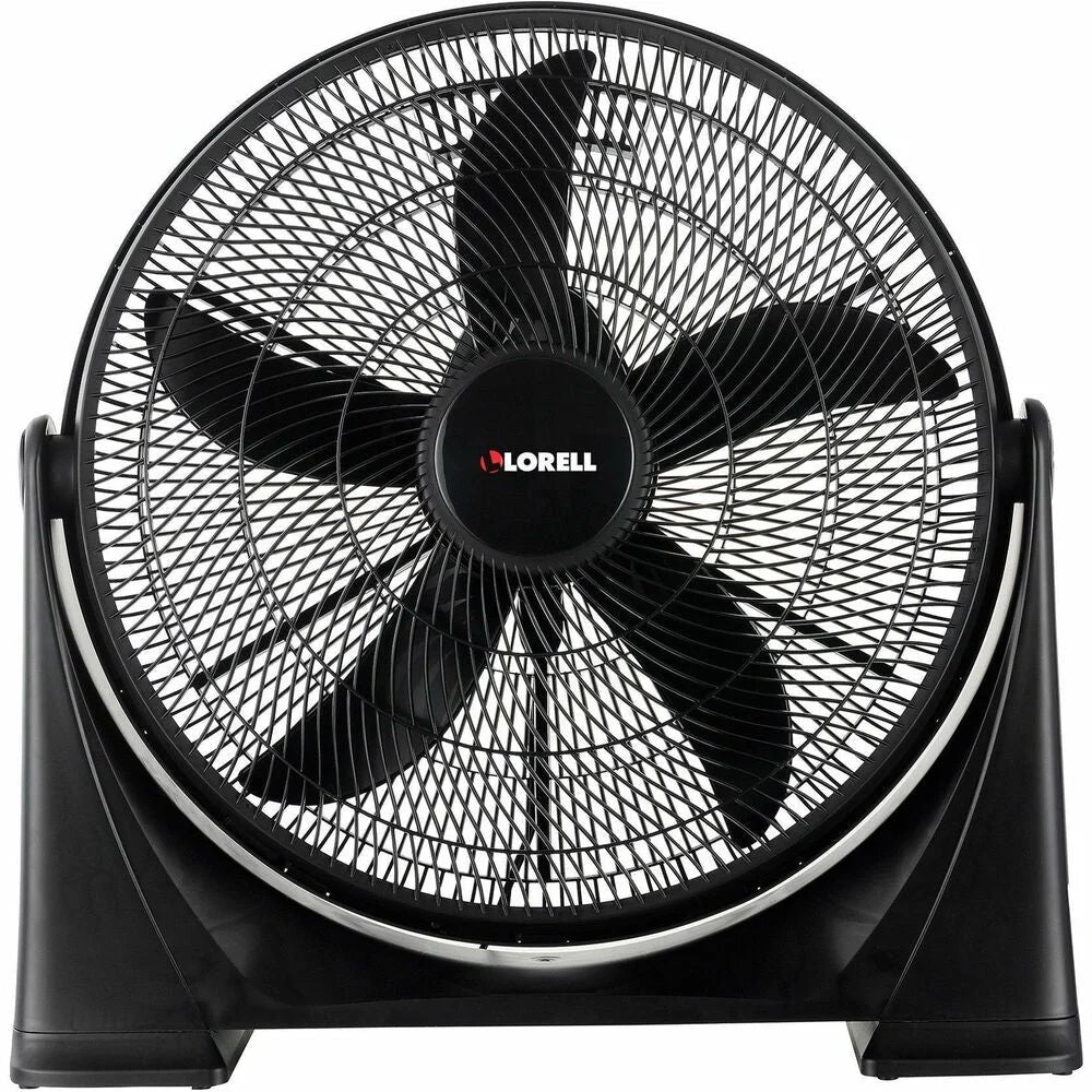 Lorell 20’’ Box Fan: 3-Speed Tilt Adjustment - Lightweight - Fans