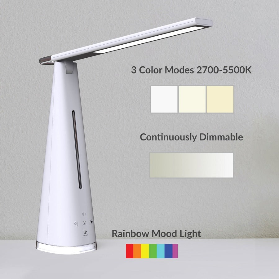 Lorell 3-in-1 Air Purifier/Mood Light Desk Lamp - Alternate-Image3