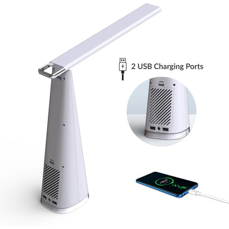 Lorell 3-in-1 Air Purifier/Mood Light Desk Lamp - Alternate-Image1