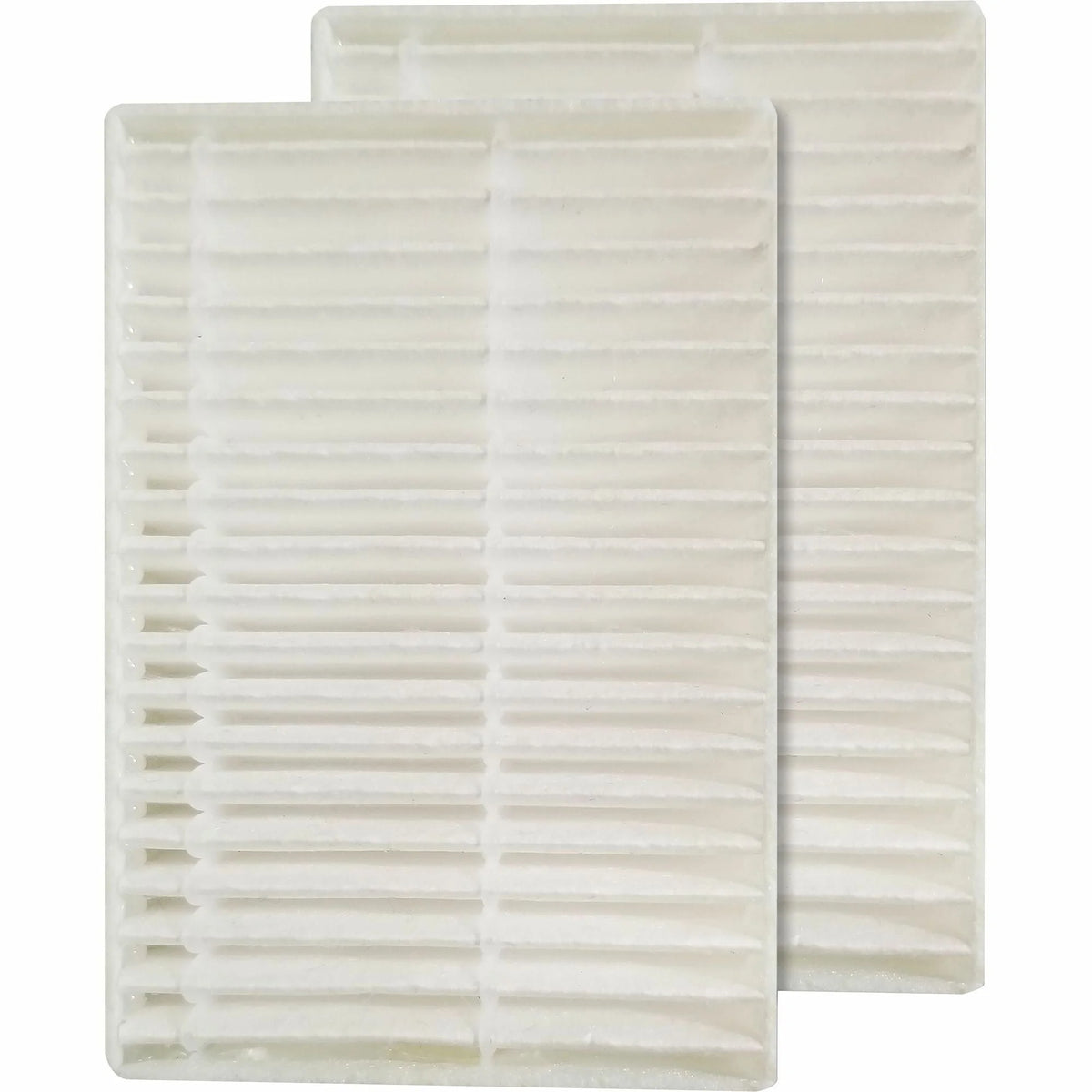 Lorell 3-in-1 Desk Lamp HEPA Air Filters - Dust Removal - 2 Pack - Purifier