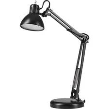 Lorell 4.5-watt LED Bulb Architect-style Lamp - 18’’ Height x 6’’ Width - 4.50 W - Desk Mountable - Black - for Table