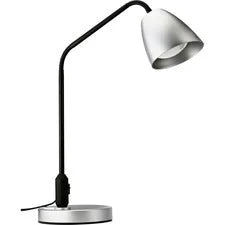 Lorell 7-watt LED Desk Lamp - 20.9’’ Height x 6.9’’ Width - 7 W Bulb - Mountable - Silver - for Home Office School