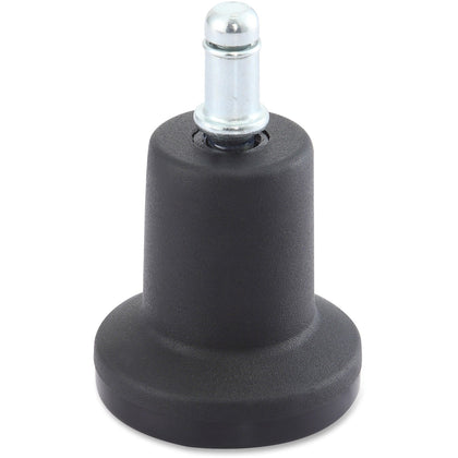 Lorell Bell Glides: Black Metal & Nylon - 1 Set - Casters Glides