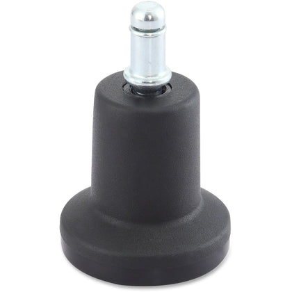 Lorell Bell Glides: Black Metal & Nylon - 1 Set - Casters Glides