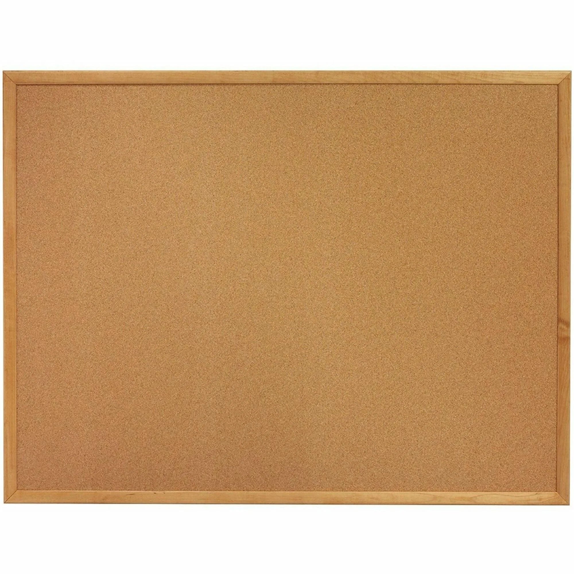 Lorell Bulletin Board: 18x24 Cork Surface - Brown Oak Frame - Boards