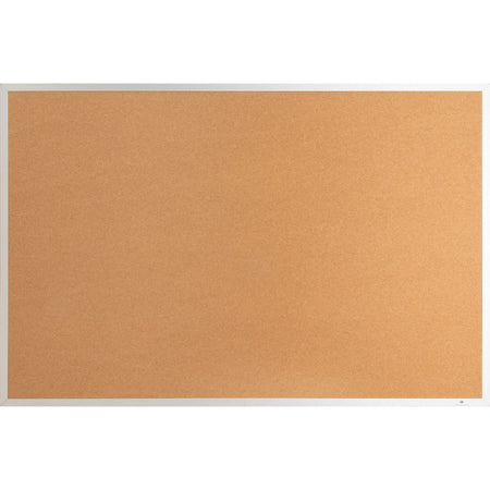 Lorell Bulletin Board: 36x48 Cork Surface - Brown Aluminum Frame - Boards