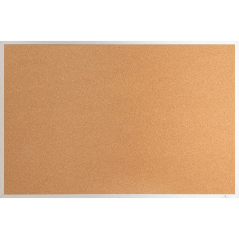Lorell Bulletin Board: 48x72 Cork Surface - Silver Aluminum Frame - Boards