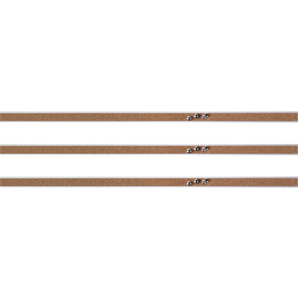 Lorell Cork Strip Bulletin Bars: 18’’ Board Width Self-healing Surface - Boards
