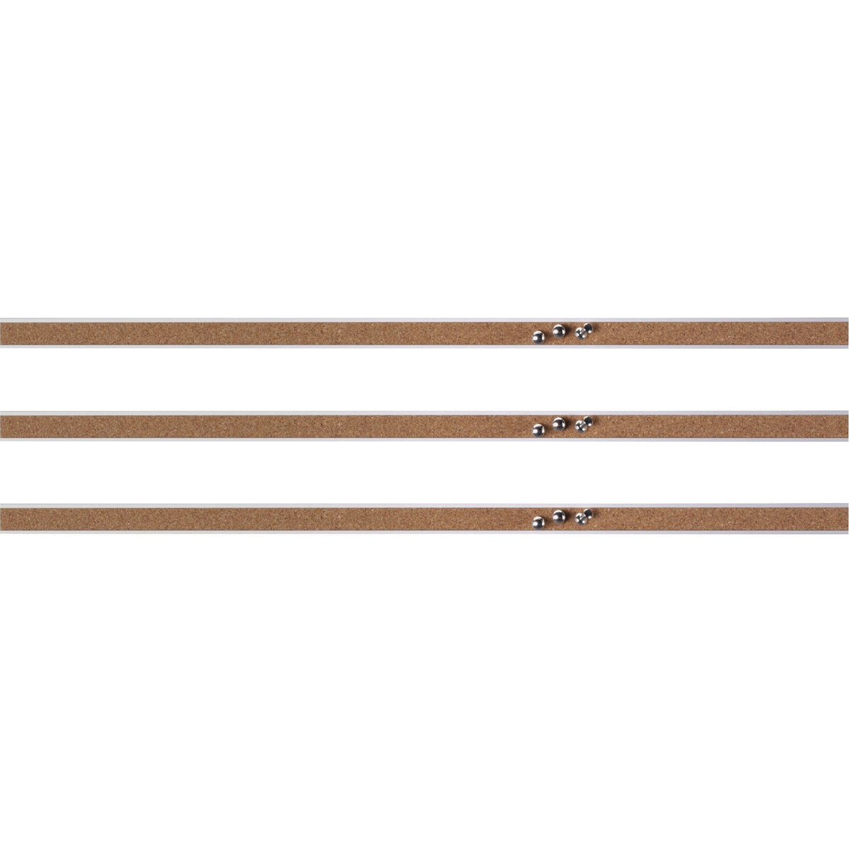 Lorell Cork Strip Bulletin Bars - 2000
