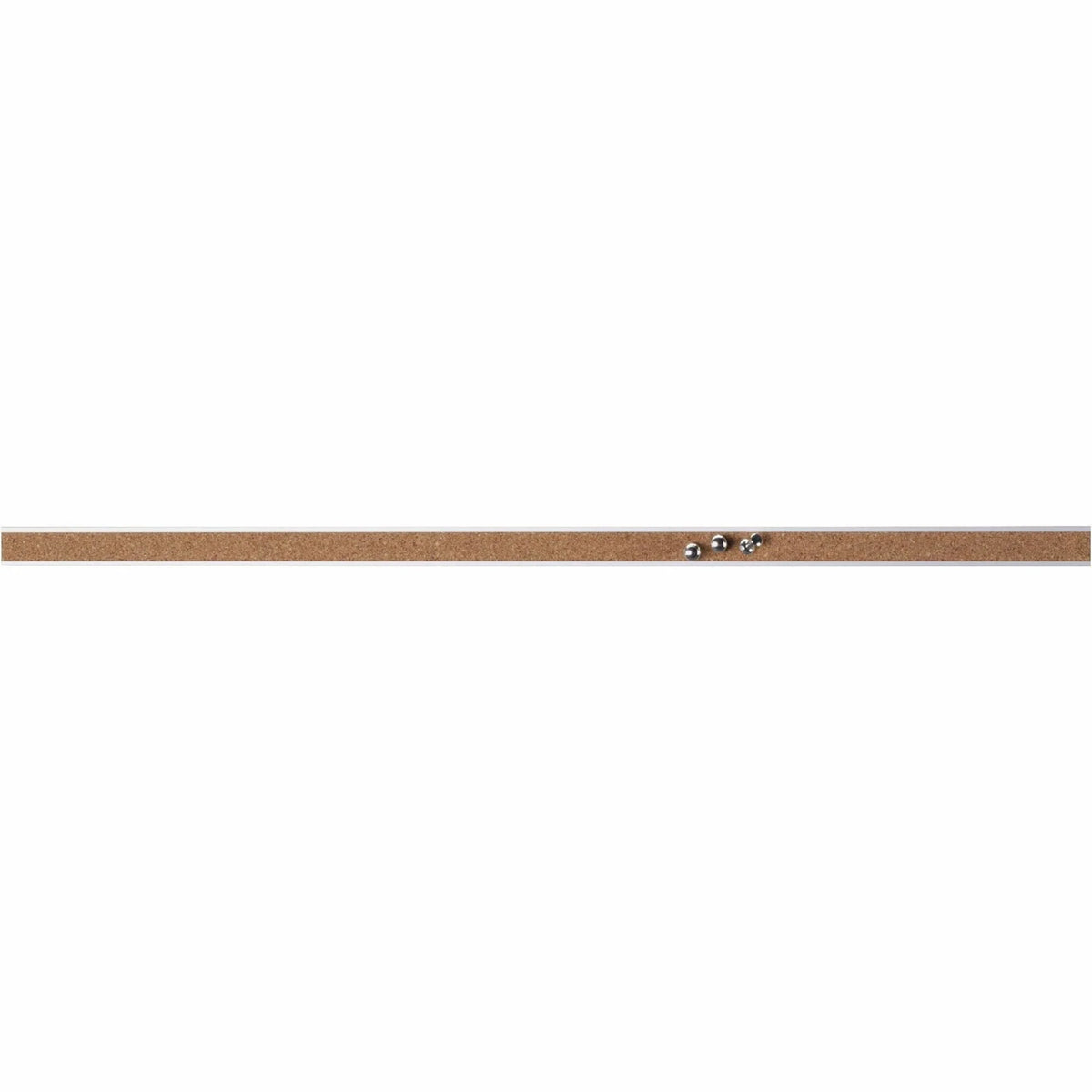 Lorell Cork Strip Bulletin Bars: 24’’ Board Width Self-healing Surface - Boards