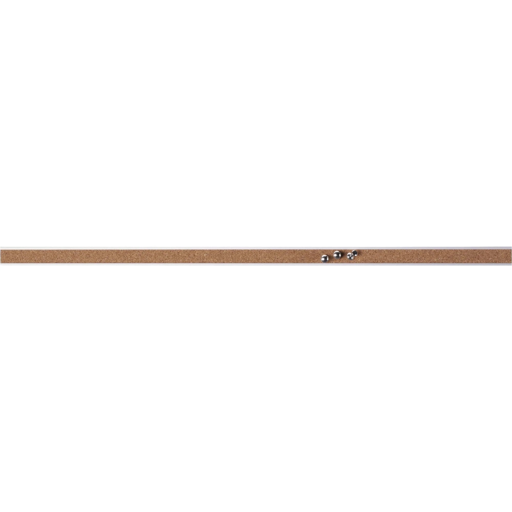 Lorell Cork Strip Bulletin Bars: 48’’ Board Width Self-healing Surface - Boards