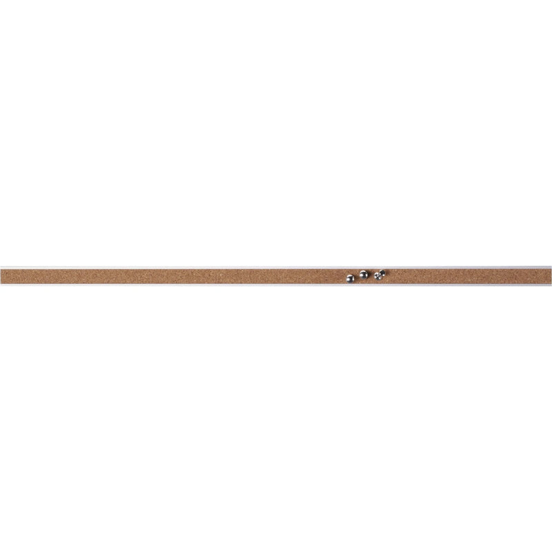 Lorell Cork Strip Bulletin Bars: 48’’ Board Width Self-healing Surface - Boards