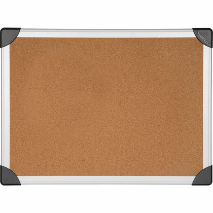 Lorell Corkboard: 24x36 Cork Surface Board - Aluminum Frame - Bulletin Boards