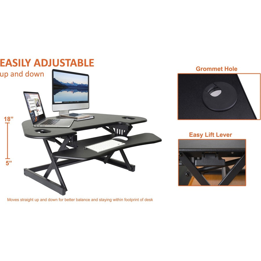 Lorell Corner Desk Riser - Alternate-Image2