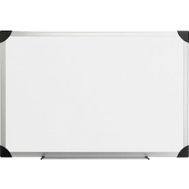 Lorell Dry-Erase Board: 48’’x36’’ White Styrene Surface - Dry Erase Boards