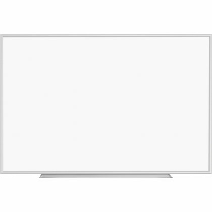 Lorell Dry-Erase Board: 72x48’’ White Surface Aluminum Frame - Dry Erase Boards