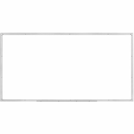 Lorell Dry-Erase Board: 96’’x48’’ White Surface Aluminum Frame - Dry Erase Boards