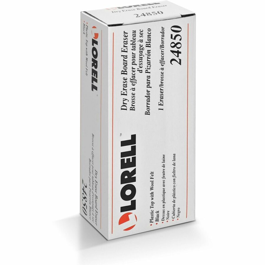 Lorell Dry-Erase Board Eraser - Top